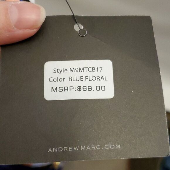 MARC NY/Andrew Marc Orange/Blue Size Large - Picture 8 of 8